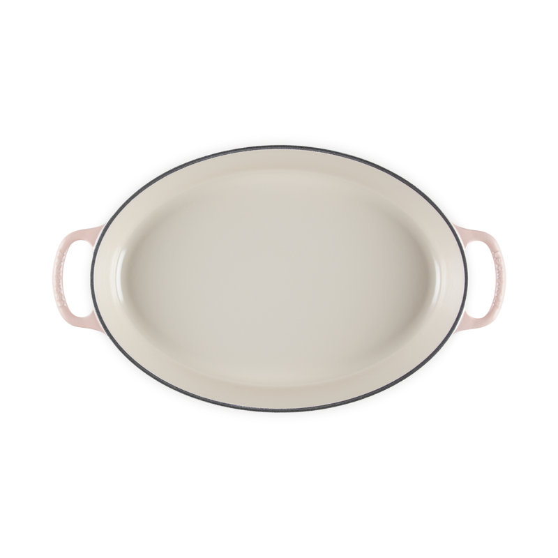 Le Creuset Enameled Cast Iron Signature Oval Baker, 3 Qt., Peche