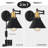 Lemaster Steel Plug-in Swing Arm Sconce