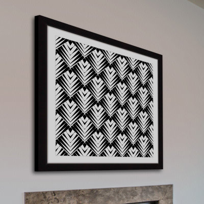 « fleuri », reproduction d’art encadrée