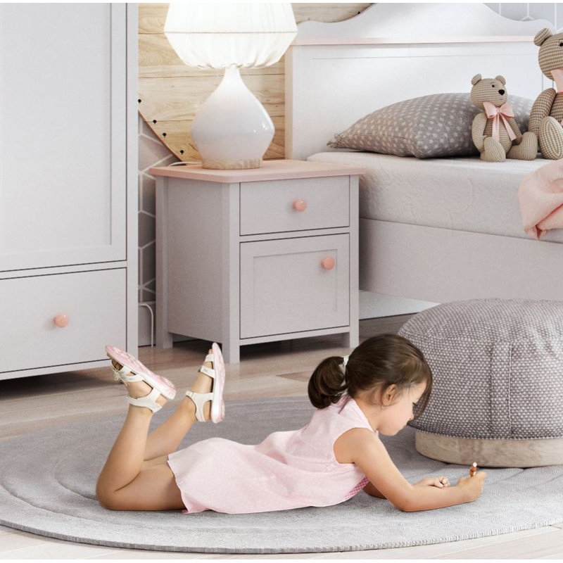 Herlufsholm 1 Drawer Nightstand
