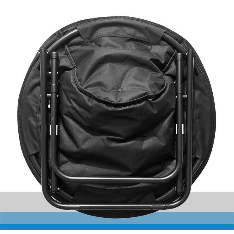 Fauteuil Papasan Giles, Black, Noir