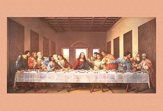 « the last supper » par michel, impression