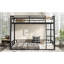 Lit superposé en métal Space Black-641650045