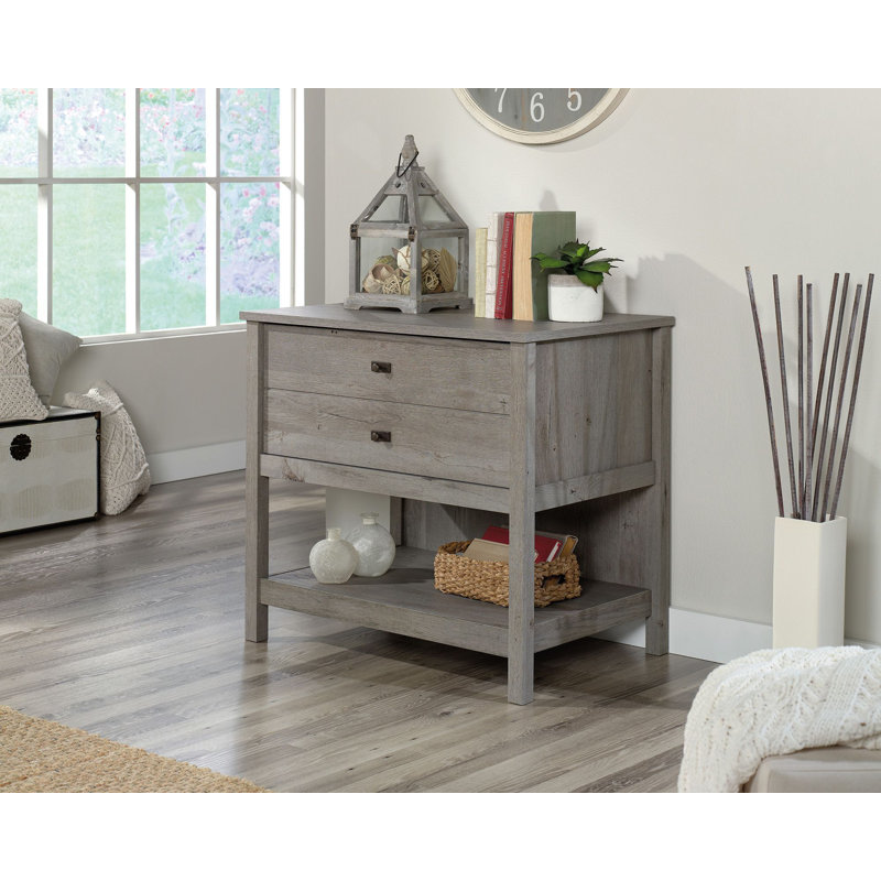 Armoire d'appoint Aieshia, Grey/Black