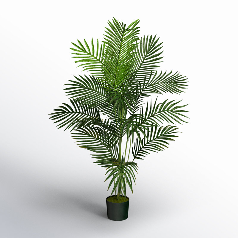 Thisbe 60'' Faux Palm Tree in Pot