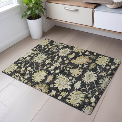 Premium Machine Washable Gurubaksh AMF1150 Global Rug