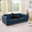 Canapé-lit surdimensionné pour chien surdimensionné avec dossier et accoudoirs pour chiens de grande taille (bleu foncé)-451161833
