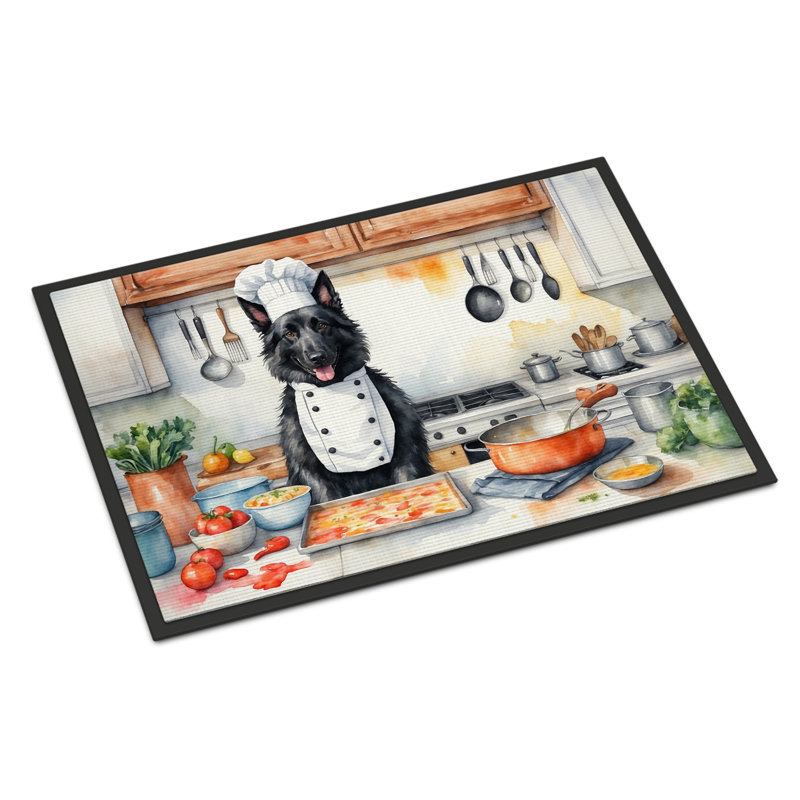 Tapis d'extérieur antidérapant Giuseppina, L 24 po x L 36 po