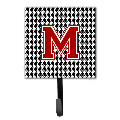 Porte-laisse houndstooth et crochet mural