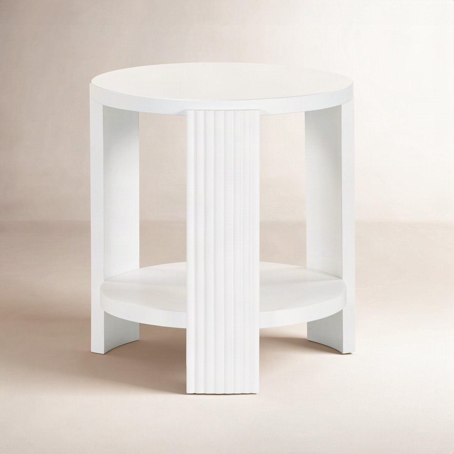 Liabella 22" End Table, White
