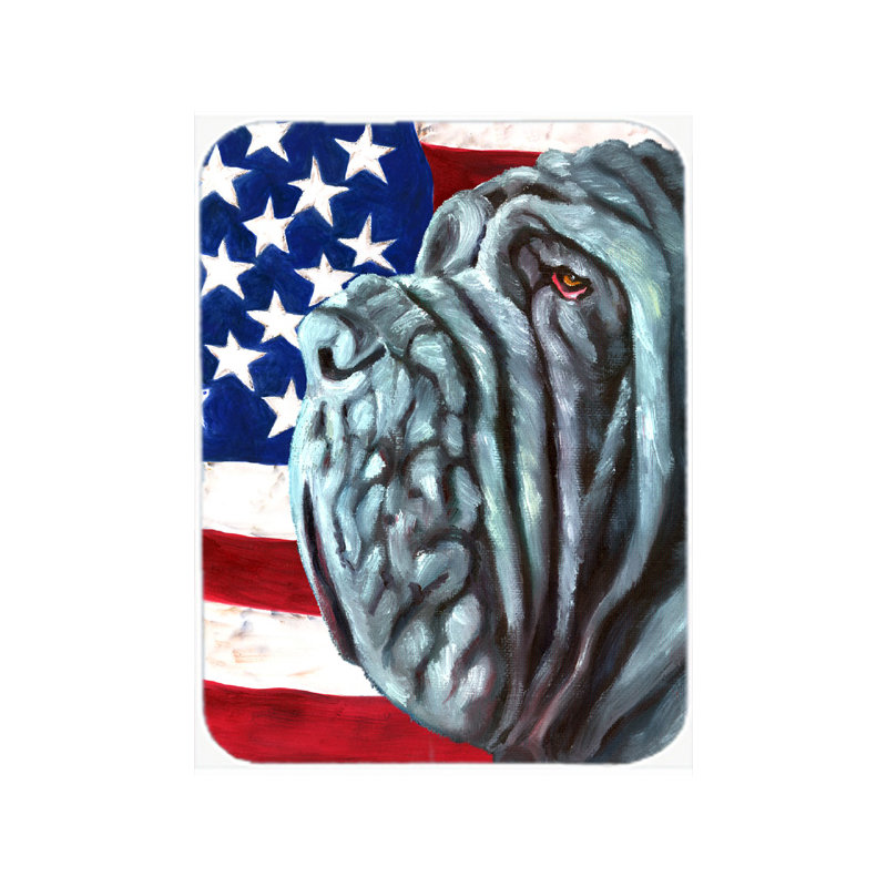Planche à découper en verre « American Flag » patriotisme