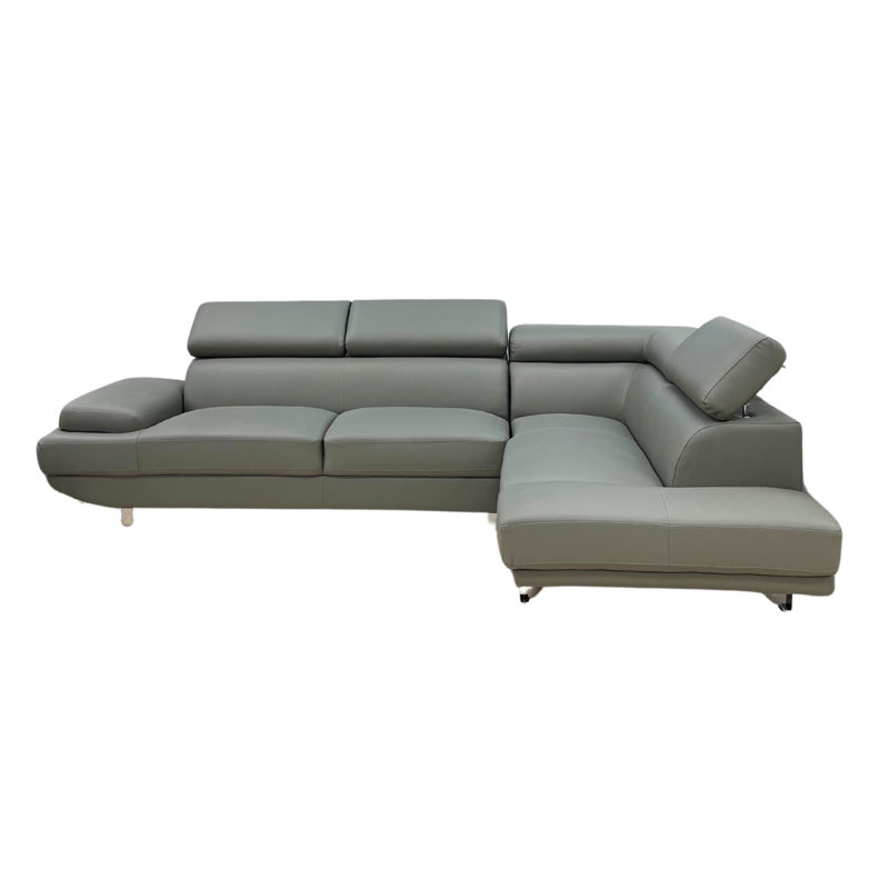 Helsel Corner Sectional, Gray, Right Hand Facing