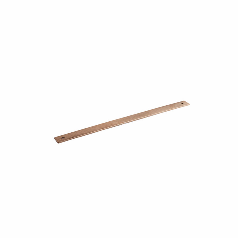 Schaub Vinci Contre-plaque pour poignée d'électroménager, H 19,75 po x l 1,25 po, Bronze naturel