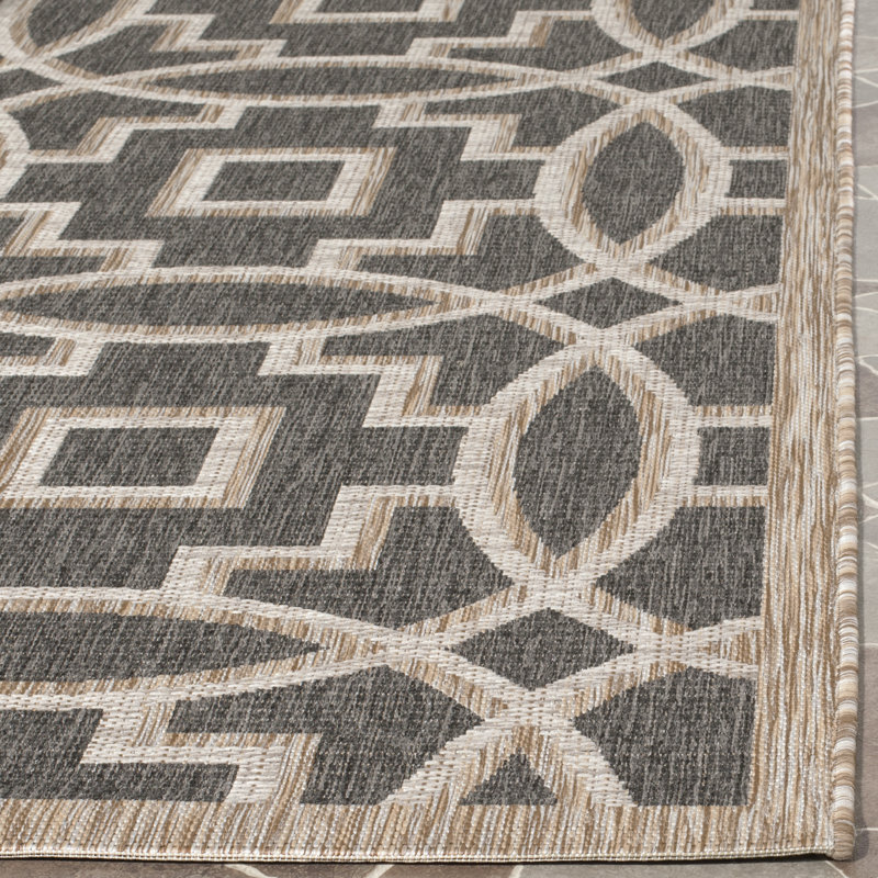 Tapis noir/espace naturel Herefordshire, Rectangle 8 pi x 11 pi