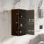 Armoire latérale de salle de bain flottante de 14 pouces Hannemarie - Armoire de rangement moderne avec charnières à fermeture en douceur DTC, écologique E1 - pour salle de bain, cuisine, appartement, hôtel-109011004