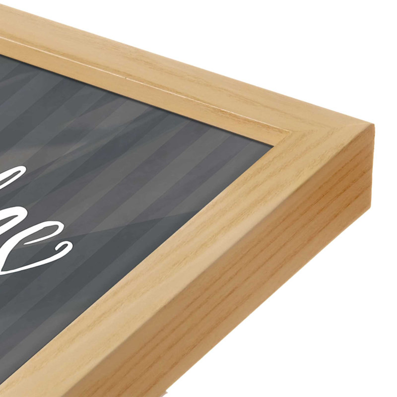 «Kitchen Rules» par Art texturé, L 12 po x H 16 po, Tanné, Impression encadrée