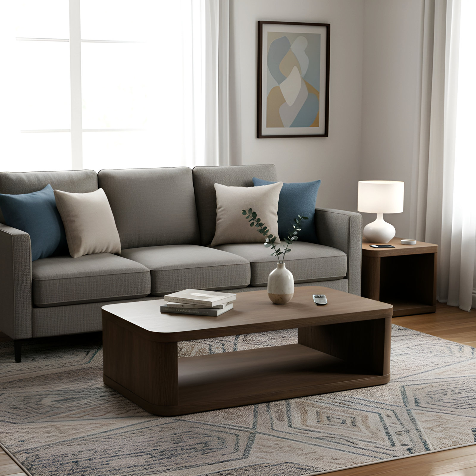 Declan 55" Coffee Table