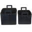 Leather Handmade Decorative and Functional Storage Basket with Handles