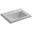 Memoirs® Rectangular Drop-In Bathroom Sink with Overflow-11892467-19195579
