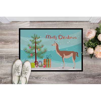 Teagan Non-Slip Christmas Outdoor Doormat