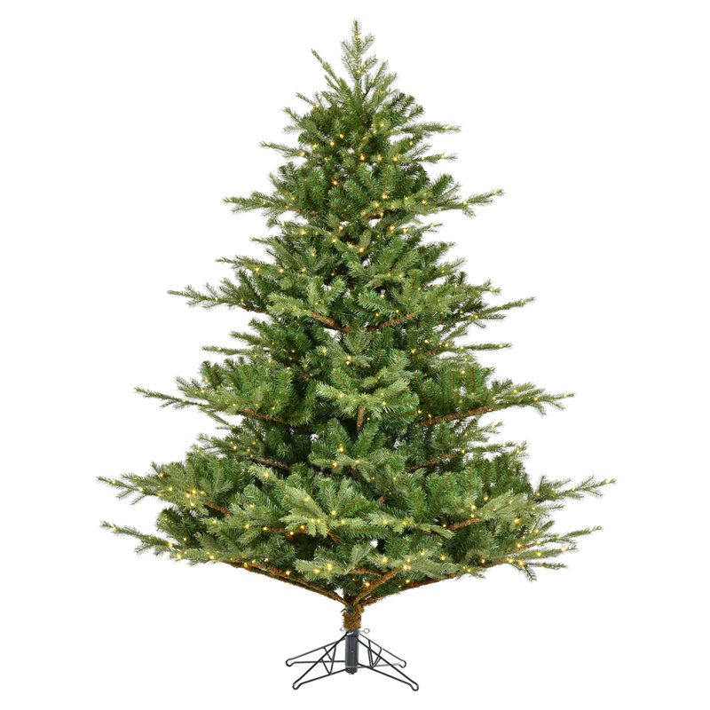 6.5' H Lighted Artificial Pine Christmas Tree