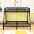 Twin XL Over Queen Metal Bunk Bed With 2 Side Ladder