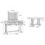 Ensemble coiffeuse avec tabouret et miroir Potterville-1278480504