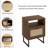 Bohemian Farmhouse Rattan Nightstand-775063784