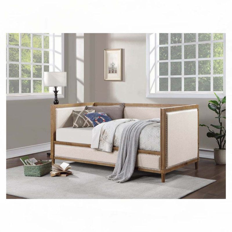 Upholstery Daybed Nailhead Trim Bedroom Furniture