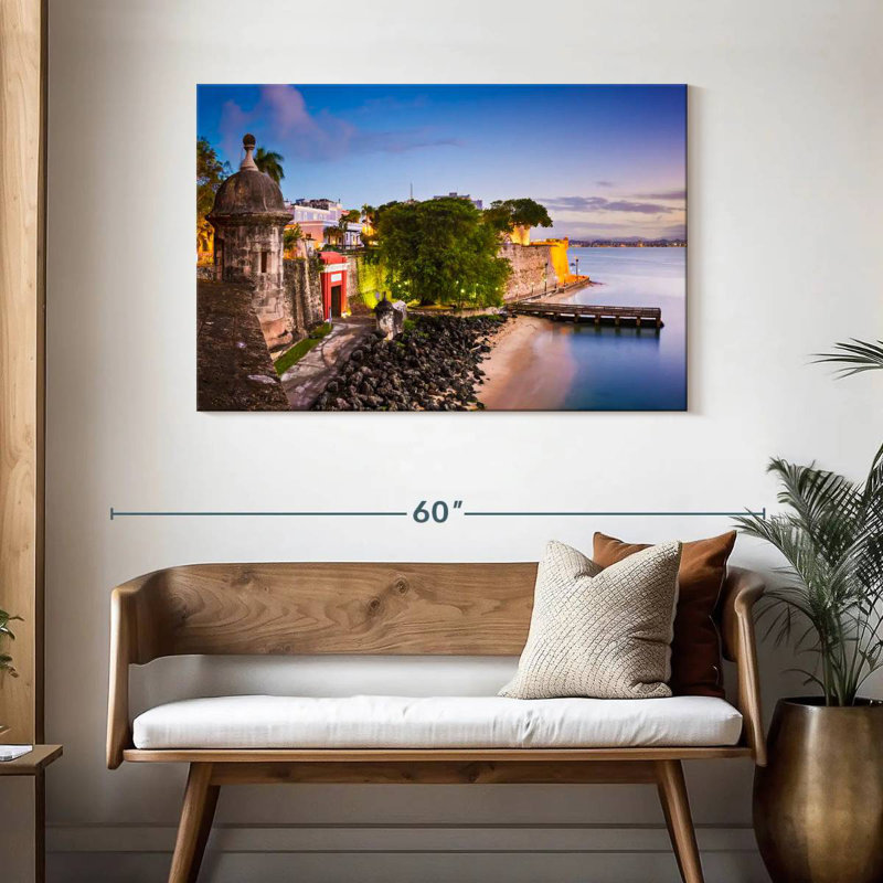 Hannes San Juan Puerto Rico Sunset, 30" H x 45" W