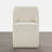 Fully Upholstered Dining Chair with Casters-118219182
