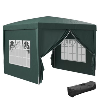 Medberry 3m x 3m Steel Pop-up Gazebo