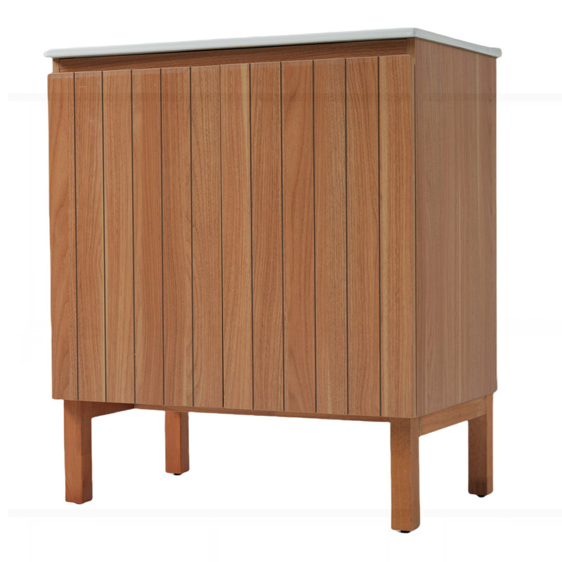 Meuble-lavabo moderne 30 po avec lavabo en céramique