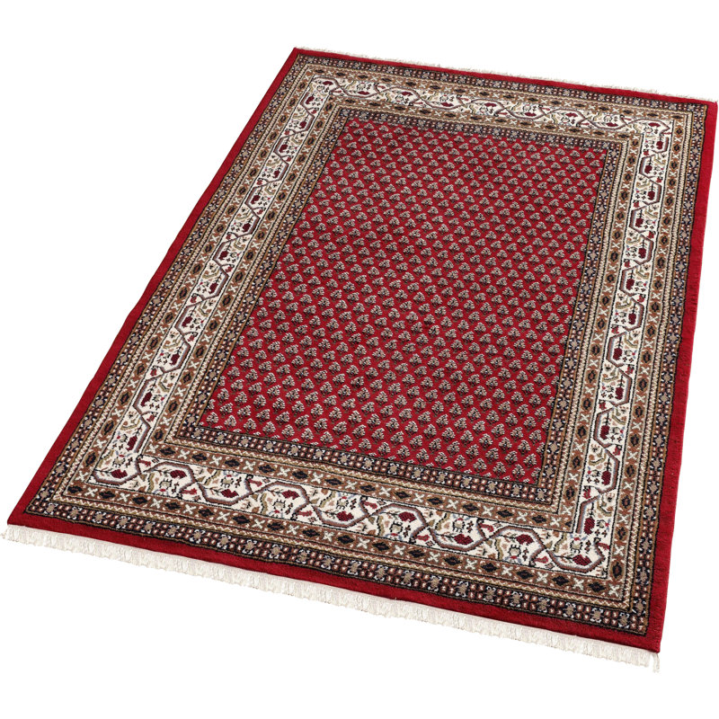 Mir Oriental Wool Area Rug, Rectangular 200 x 300 cm