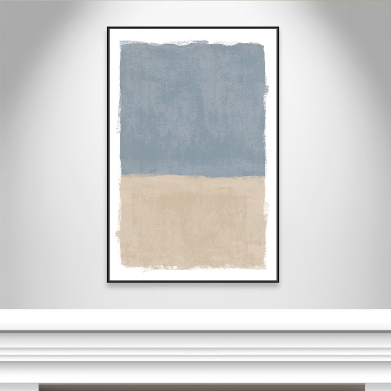 Beach Dreams I Print by Natalie Carpentieri, 41.5'' W x 61.5'' H, Black Floater
