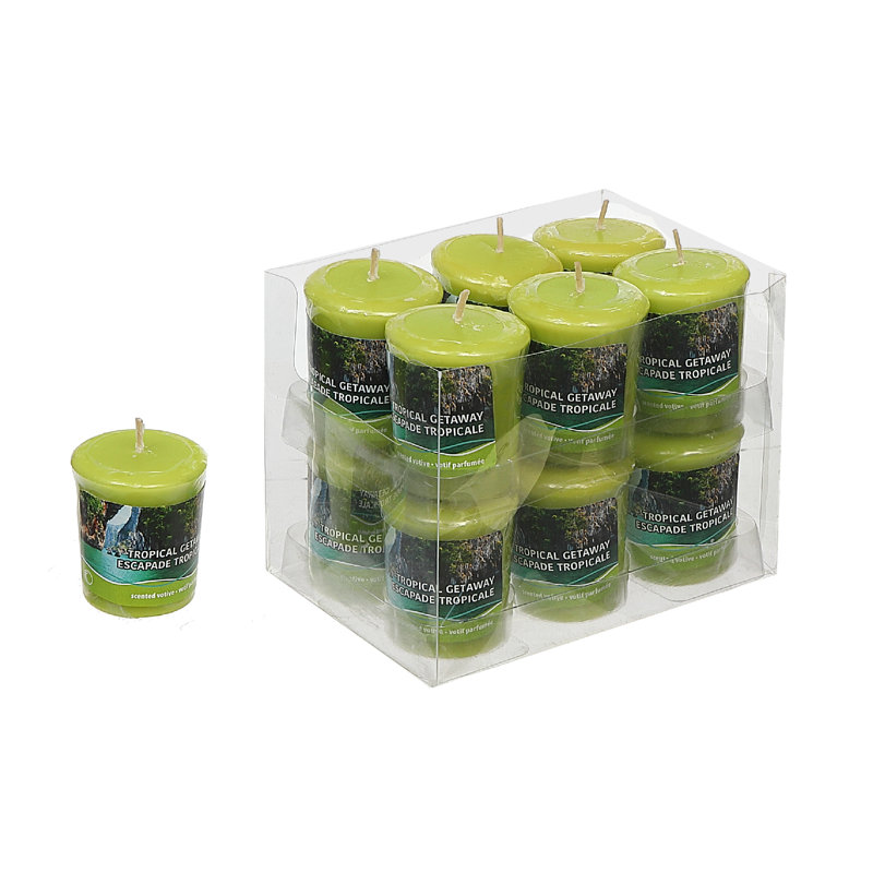 Ensemble de bougies votives 12 pièces