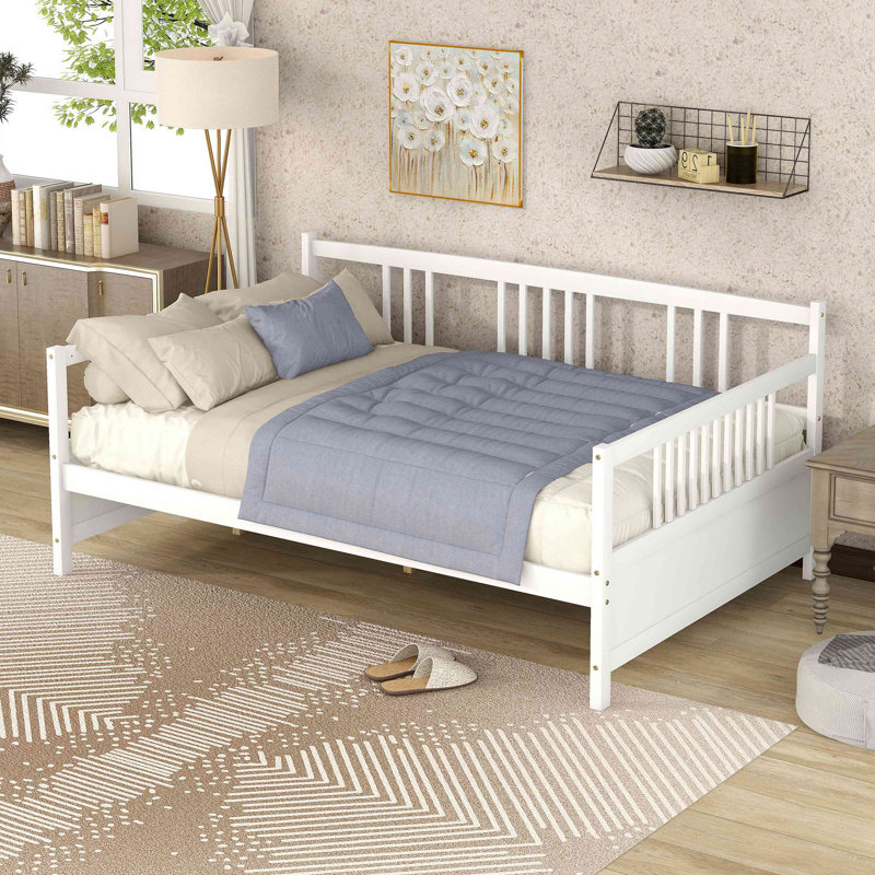 Daybed With Support Legs, White