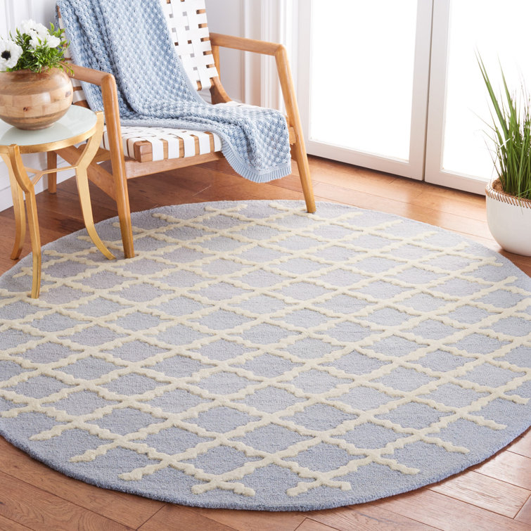 Cannen Hand Tufted Wool Geometric Rug