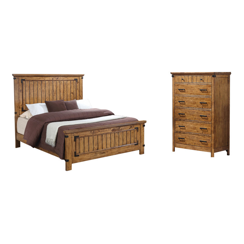 Ensemble de chambre avec très grand lit 2 pièces Gerdine