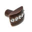 Caché rectangle knob with center of 5 rivoli Swarovski Aurore Boreale Crystalsin Antique Brass-628062437