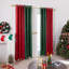 Senath Dotted Line Foil Printed Room Darkening Thermal Curtains-1780168034-1780168058