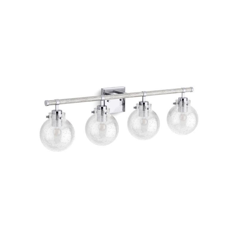 Holt Four-Light Sconce, Polished Chrome