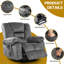 Fauteuil inclinable Power Lift avec massage et chauffage pour le confort et la mobilité des personnes âgées