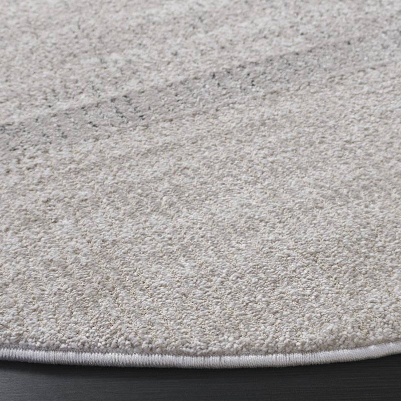 Northport 402 Performance Abstract Rug, Round 6'7"