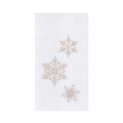 Serviette flocon de neige
