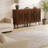Rustic 4-Door Sideboard Cabinet Set