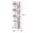4-Tier Laundry Hamper Sorter With Removable Baskets And Wheels For Efficient Clothes Organization And Space-Saving Storage