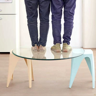 Plateau de table en verre trempé 23,6 po