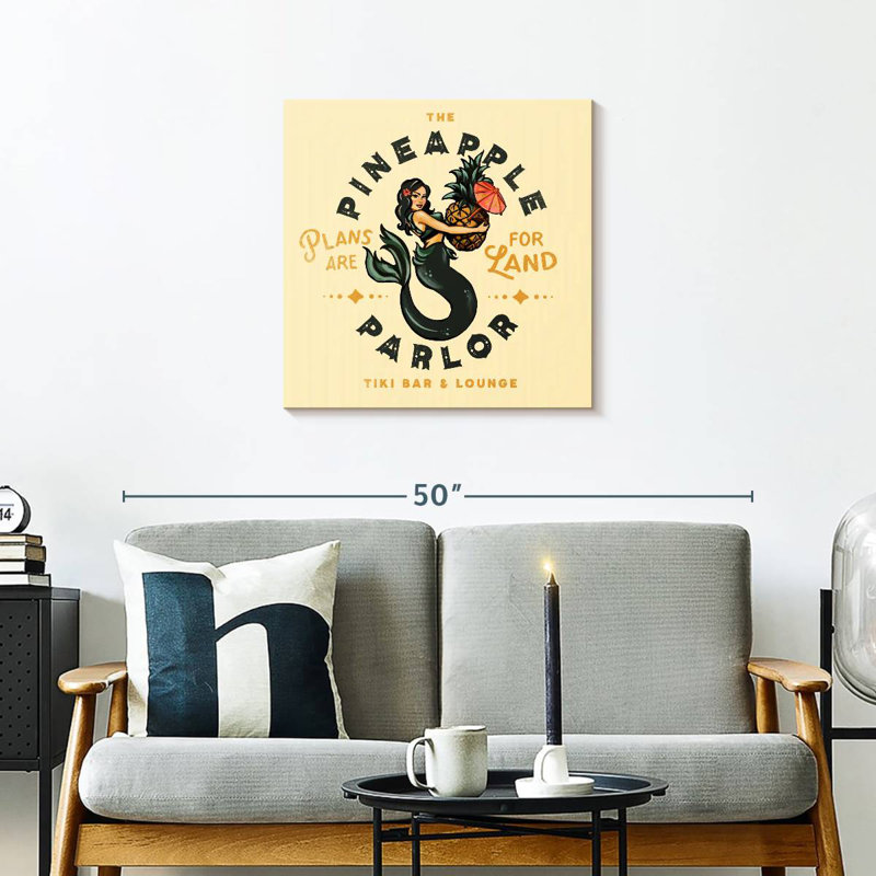 Tergel Pineapple Parlor, 24" H x 24" W