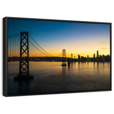San Francisco Nightfall Canvas Print